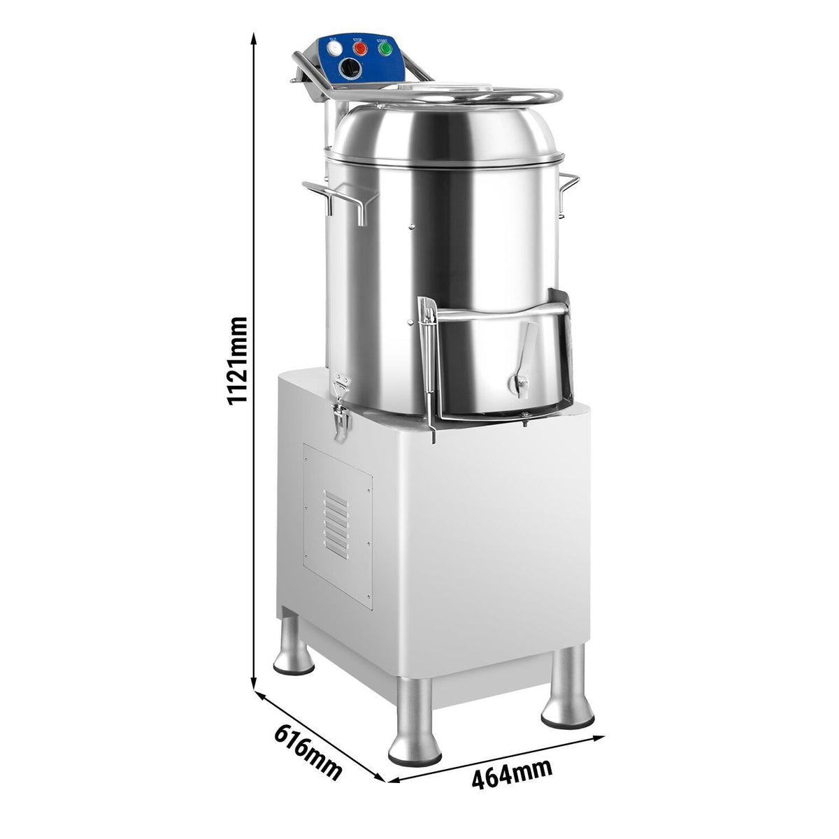Electric Potato Peeler Stainless Steel 225kg/h 950W KSH400