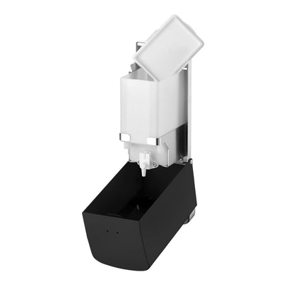 Soap and Disinfectant Dispenser 800ml Matte Black Stainless Steel