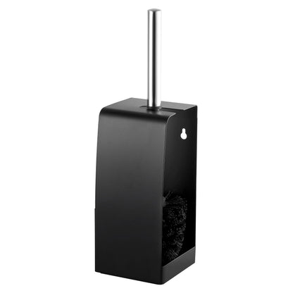 Toilet Brush Holder Stainless Steel Black