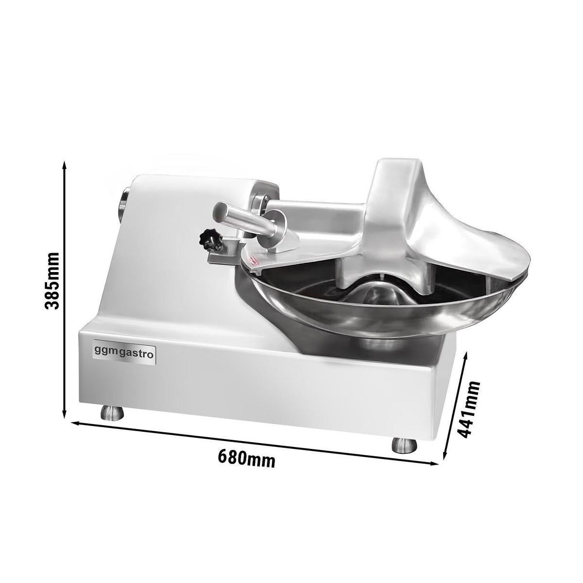 Commercial Bowl Cutter 550W 680x441x385mm