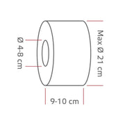 Wall Mounted Jumbo Toilet Paper Dispenser Stainless Steel