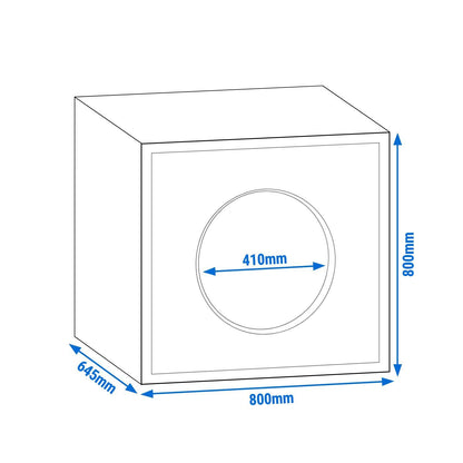 Ventilation Airbox Fan 10000m³/h 800mm AC1000PROB