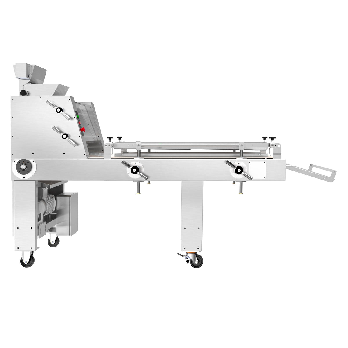 Commercial Baguette Moulder with Conveyor Belt 950x2100x1400mm