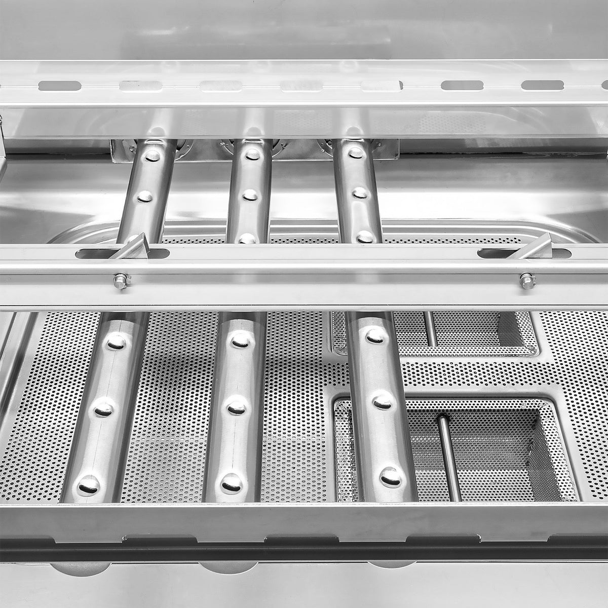 Rack Conveyor Commercial Dishwasher 500x500mm 11.25kW