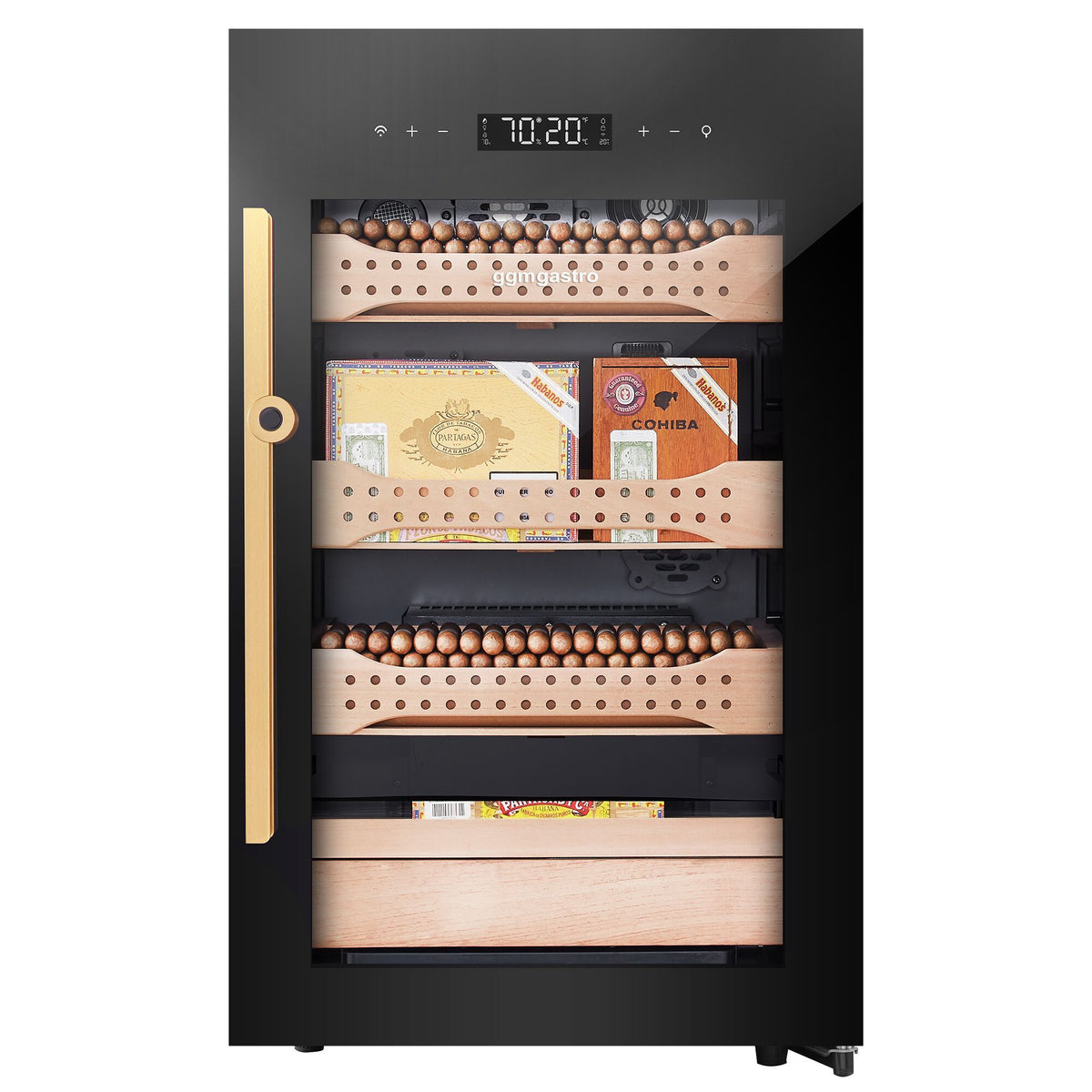 Electric Cigar Humidor Cabinet 113L Spanish Cedar ZHM120