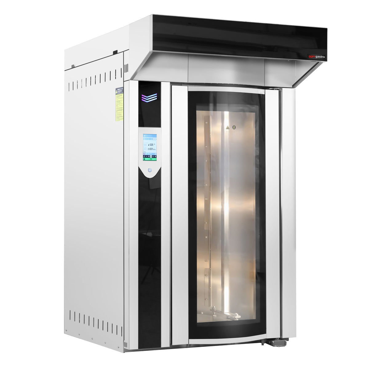Commercial Rotary Bakery Convection Oven 1300x1600x2200mm