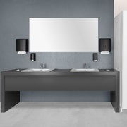 Paper Towel Dispenser 600 Towels Stainless Steel Black