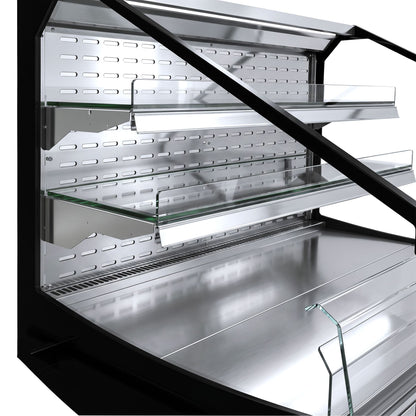 Refrigerated Display Island 1250mm 405L 1.40kW Black KTHDC121