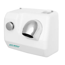 Wall Mounted Hair Dryer White Steel 10-127