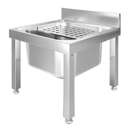 Commercial Stainless Steel Mop Sink 500x500x550mm