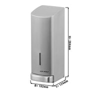 Soap and Disinfectant Dispenser 1200ml Stainless Steel