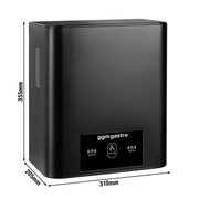 Sensor Roll Hand Towel Dispenser Stainless Steel Black