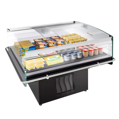 Refrigerated Display Island 1310L 750W Black KTHA1013
