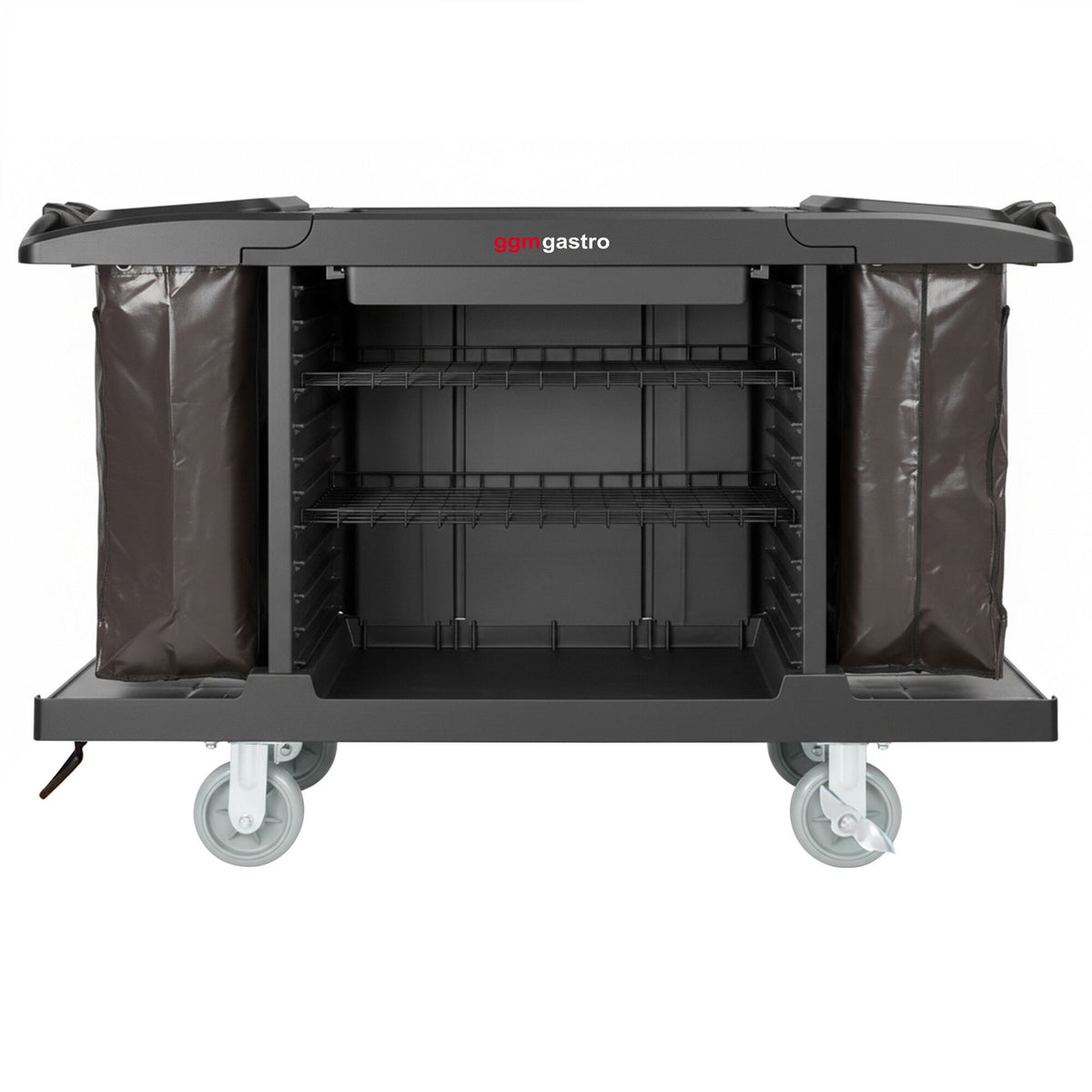 Commercial Housekeeping Cart 3 Shelves SWOBB