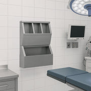 Storage Shelf 4 Compartments Stainless Steel
