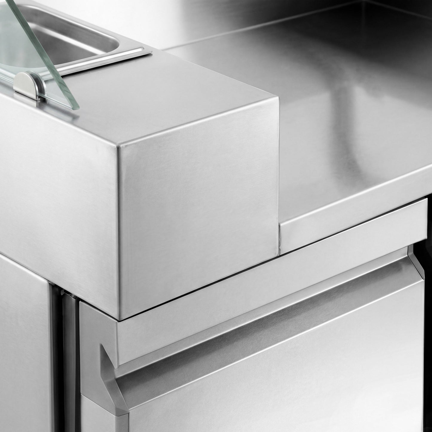 Refrigerated Preparation Table 4 Drawers 1210mm ZBF127DN#KGJ13#HM#2SBF