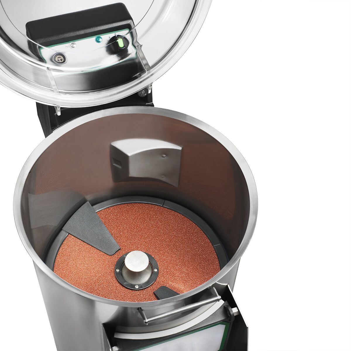 Electric Potato Peeler Stainless Steel 220kg/h 1.1kW KASF220