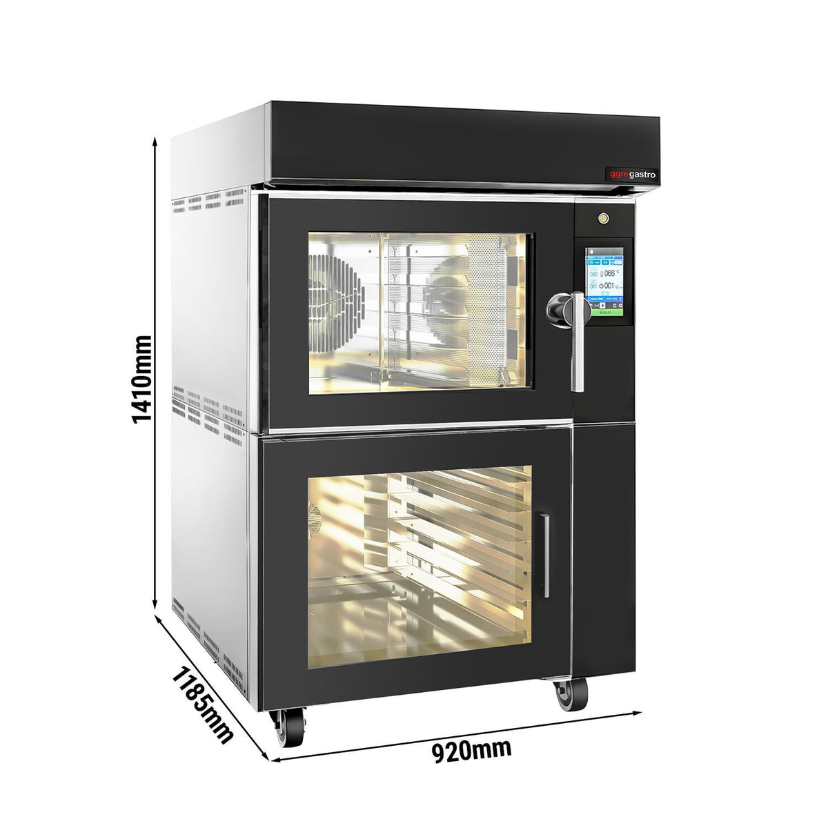 Commercial Bakery Convection Oven with Prover 920x1185x1410mm