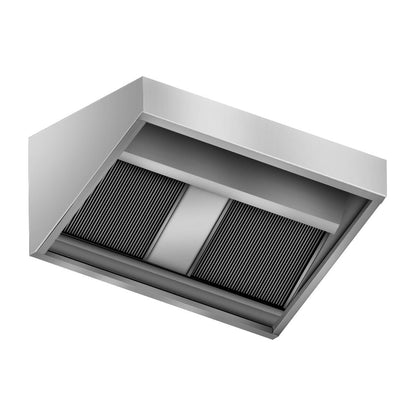 Commercial Plasma Wall Range Hood 900m³/h 1200mm PDHC12