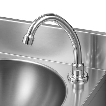 Knee-Operated Hand Wash Sink 400x400x330mm