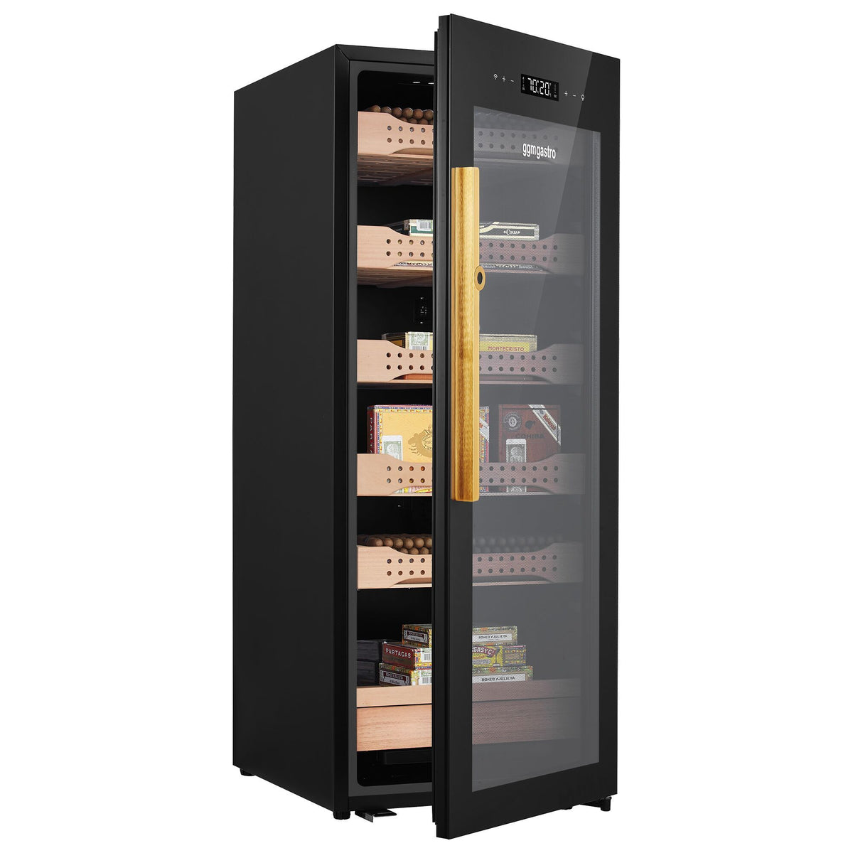 Electric Cigar Humidor Cabinet 200L Cedar Wood ZHM200
