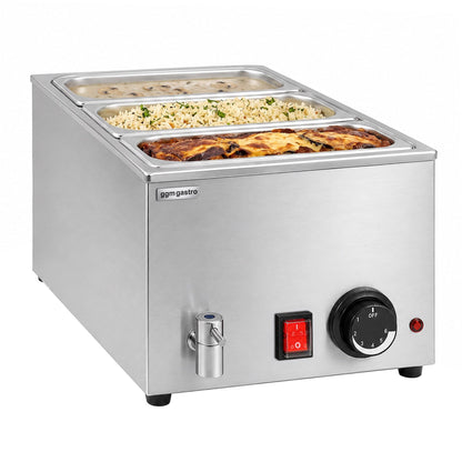 Electric Bain-Marie Stainless Steel GN 1/1 200mm 1.2kW BMH150