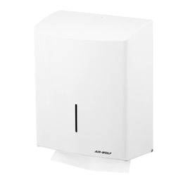 Paper Towel Dispenser 600 Towels Stainless Steel White
