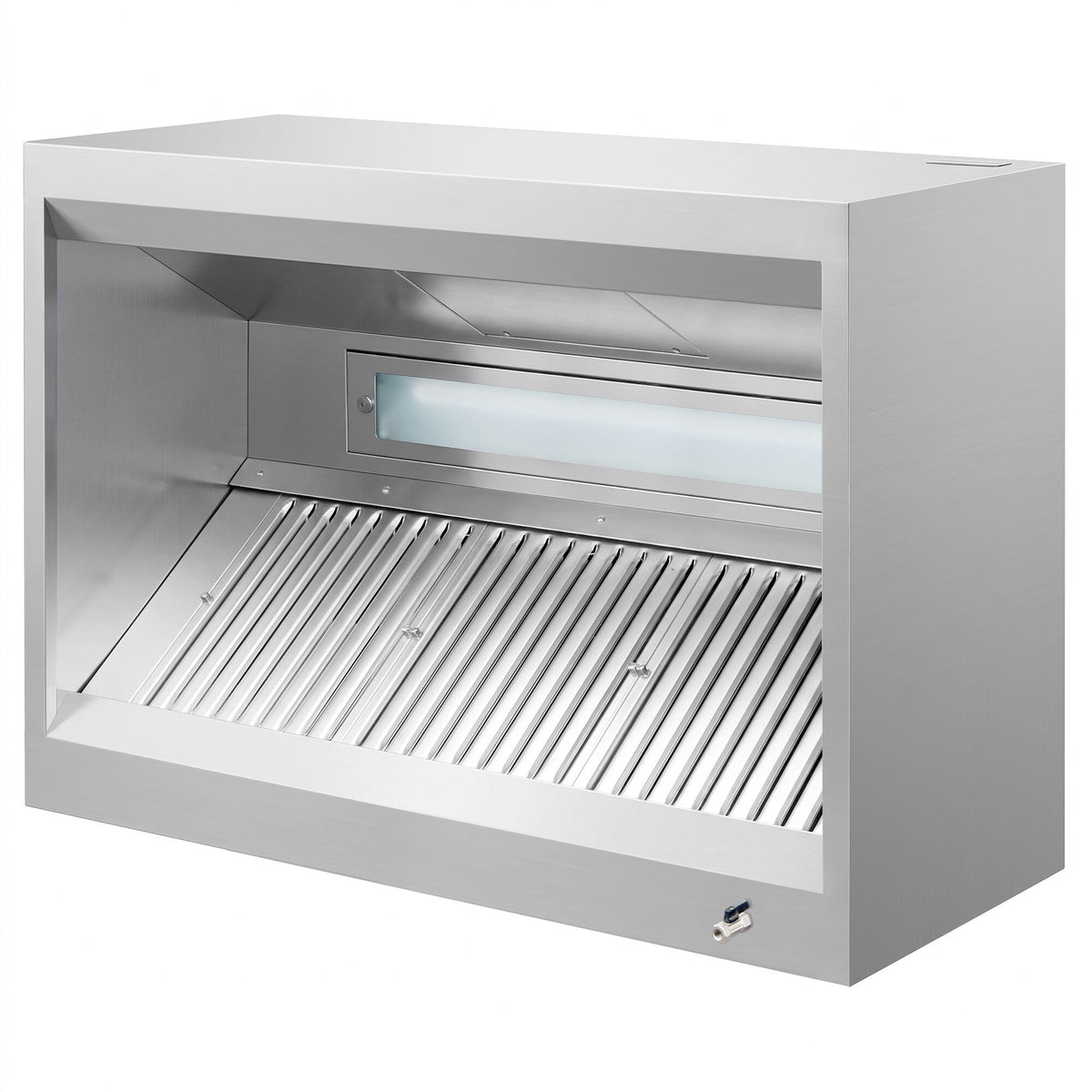 Commercial Induction Box Canopy Hood 1400mm
