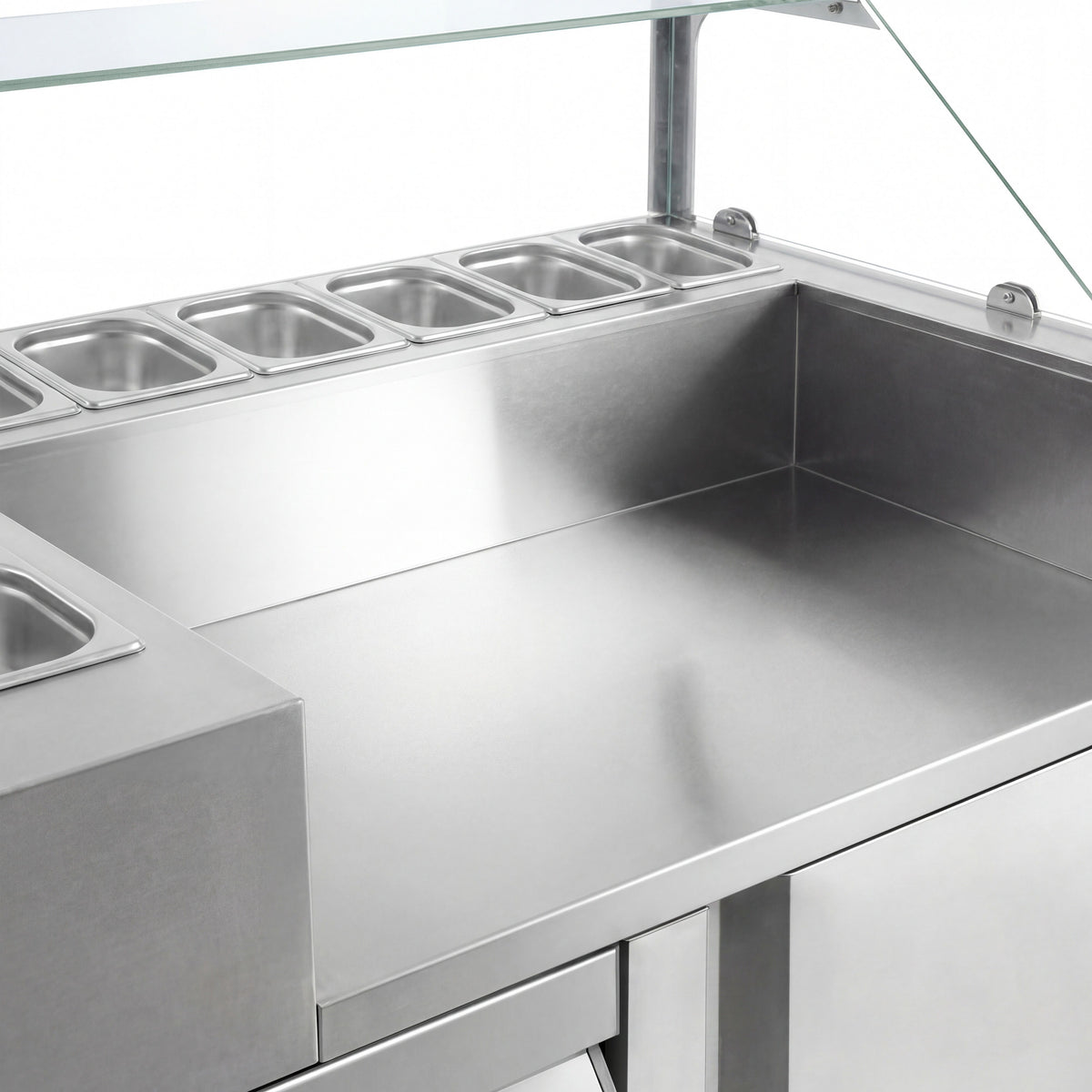 Refrigerated Preparation Table 1 Door 2 Drawers ZBF127DN#KGJ13#HM#SBF