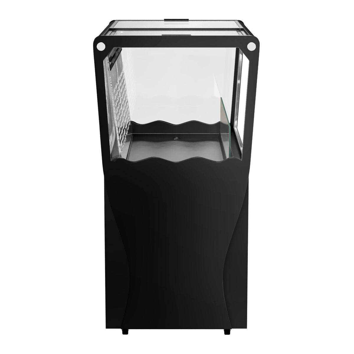 Refrigerated Beverage Display Island 69L 320W Black KIBL730