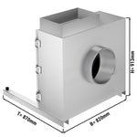 Commercial Charcoal Grill Ventilation Airbox 4000m³/h AS4000WPRO