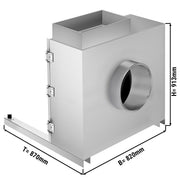 Commercial Charcoal Grill Ventilation Airbox 4000m³/h AS4000WPRO