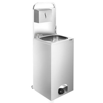 Commercial Mobile Hand Wash Sink 470x435x1460mm