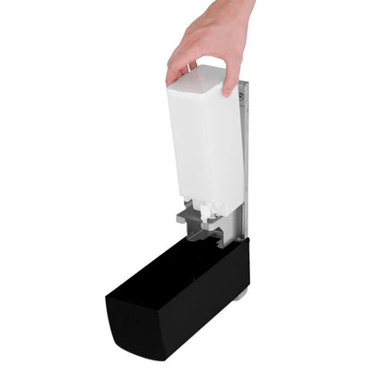 Soap and Disinfectant Dispenser 1200ml Stainless Steel Black