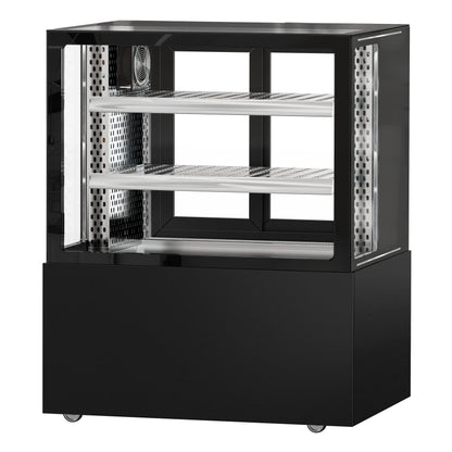 Refrigerated Meat Display Case Double Glazing 435L Matt Black KTFG107SM