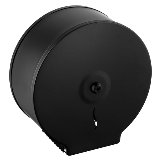 Wall Mounted Jumbo Toilet Paper Dispenser Black Stainless Steel