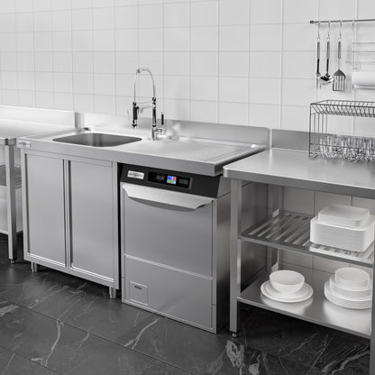 Commercial Dishwasher Sink with Cupboard 1400x600x970mm