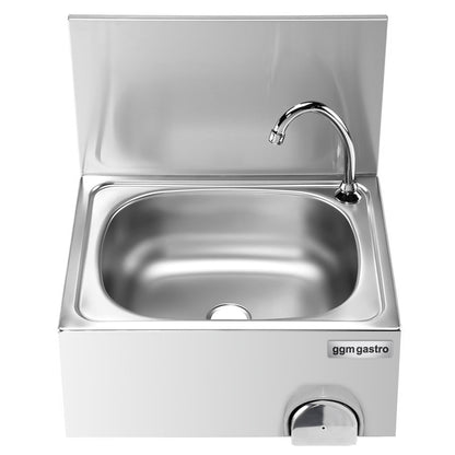 Commercial Knee-Operated Hand Wash Sink 500x417x520mm