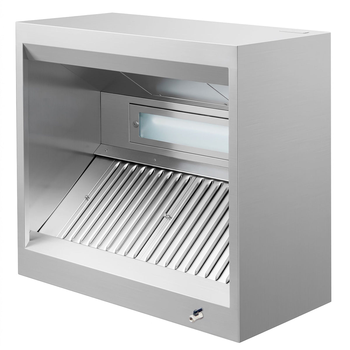 Commercial Induction Box Canopy Hood 1000mm