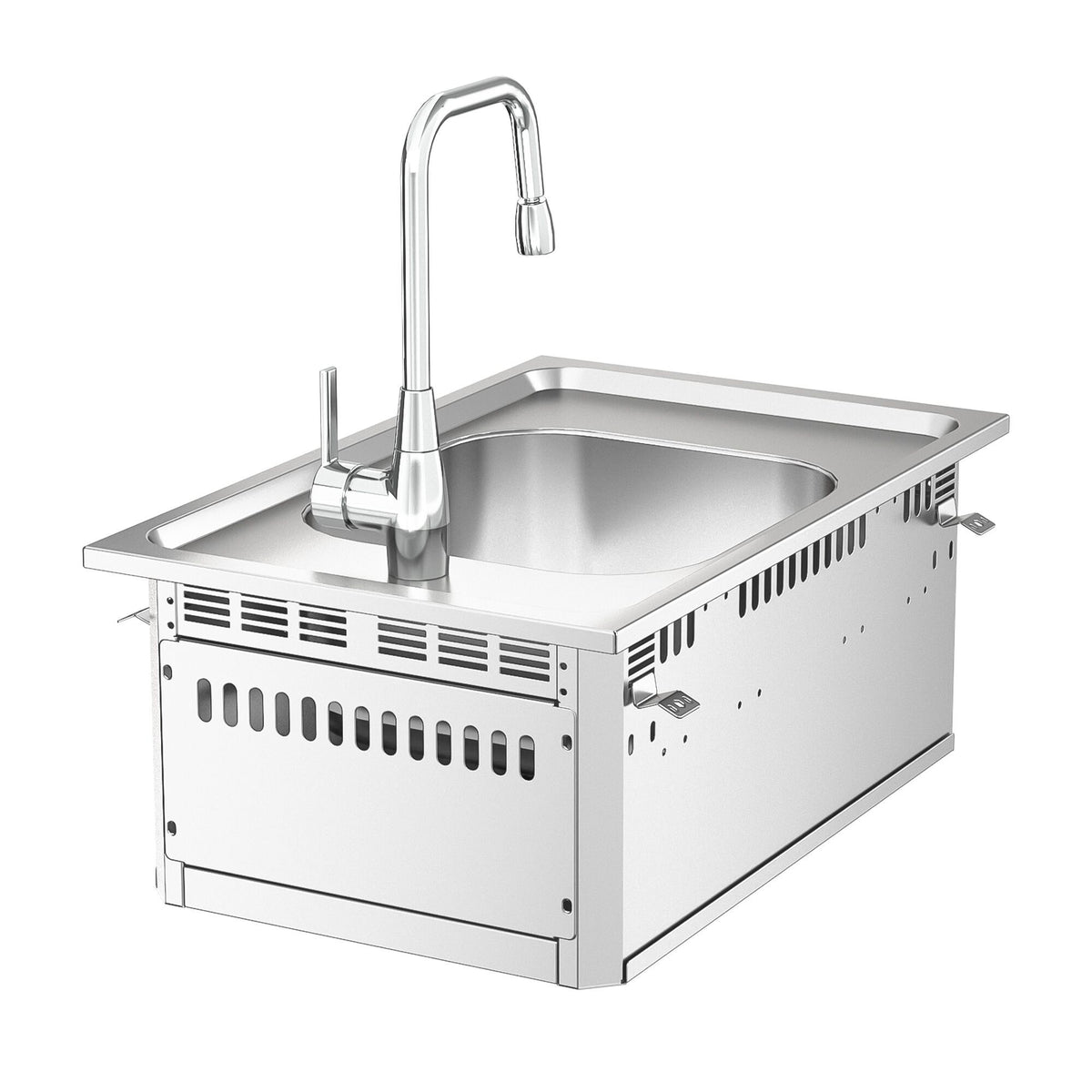 Commercial Drop-In Hand Wash Sink 400x765x555mm