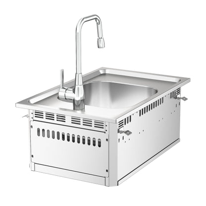 Commercial Drop-In Hand Wash Sink 400x765x555mm