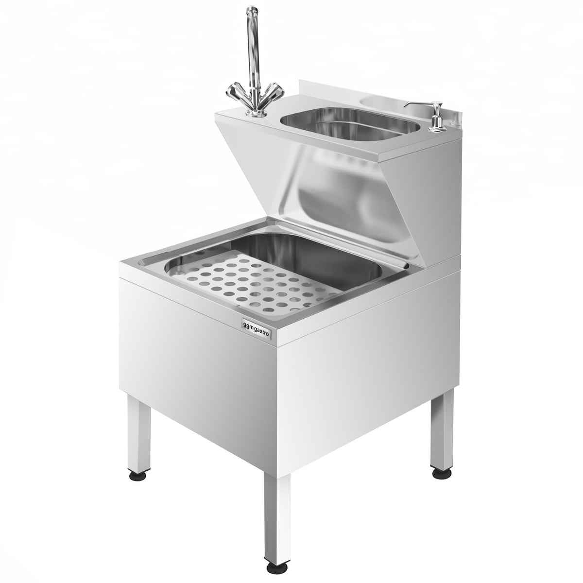 Commercial Hand Wash & Mop Sink 500x600x940mm