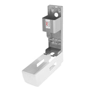 Wall Mounted Toilet Paper Dispenser 3 Rolls Stainless Steel White