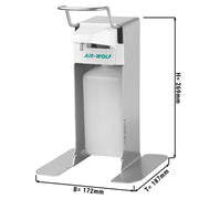 Soap and Disinfectant Dispenser 500ml Stainless Steel