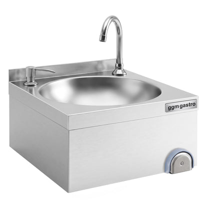 Knee-Operated Hand Wash Sink 400x400x250mm
