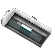 Commercial Plasma Wall Ventilation Hood 1500m³/h 2000mm PDHC20