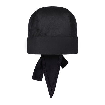 Unisex Chef Bandana Black BRC16K