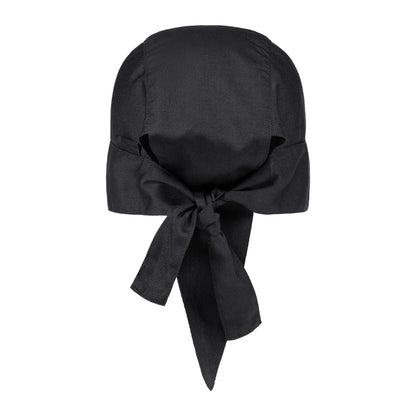 Unisex Chef Bandana Black BRC16K