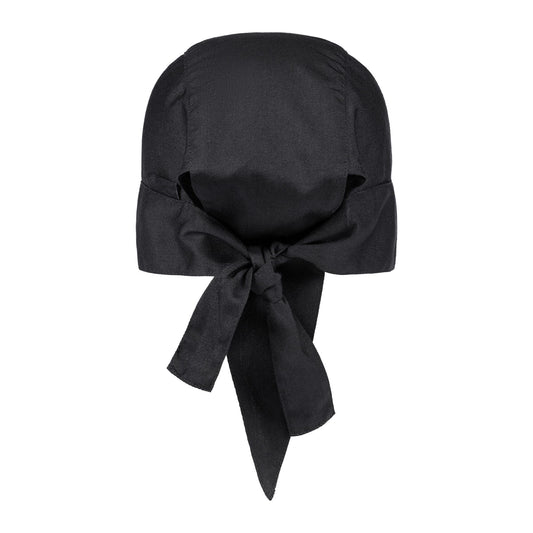 Unisex Chef Bandana Black BRC16K