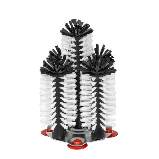 Commercial Glass Washer Brush Set 4x180mm + 1x240mm